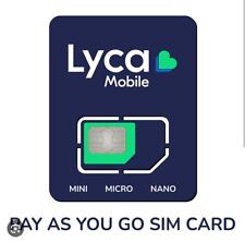 Lycamobile ireland pay for sale  Ireland