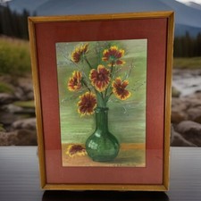 Oil pastel flowers for sale  Glens Falls
