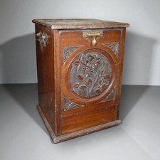 Victorian mahogany coal for sale  HEREFORD