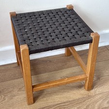 Vintage wooden woven for sale  EASTLEIGH