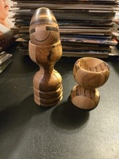 Vtg turned wooden for sale  Langley
