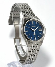 Relógio masculino The Citizen Eco-Drive titânio mostrador azul data 38,3 mm - AQ4100-57L - comprar usado  Enviando para Brazil