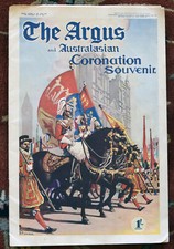 JORNAL ANTIGO The Argus & Australasian Coronation Souvenir 24 de maio de 1937 comprar usado  Enviando para Brazil