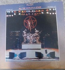 Usado, Rush - All The Worlds A Stage 2LP Live Original Mercury US Press Geddy Lee comprar usado  Enviando para Brazil
