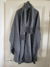 Pure alpaca poncho for sale  SWANSEA