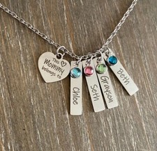 Mommy necklace personalized for sale  Vestaburg