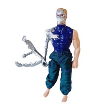 Boneco de ação Max Steel Psycho Cyborg vintage 1998 Mattel 11" série gi joe Ko brinquedo, usado comprar usado  Enviando para Brazil