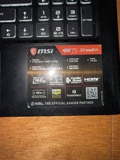 Msi gs75 stealth for sale  Lexington