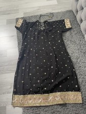 Black gold shalwar for sale  LEICESTER