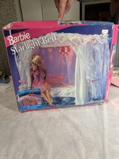 Vintage 1991 Barbie Starlight Cama Mattel #3739 Luz de Trabalho Completa Caixa Aberta comprar usado  Enviando para Brazil