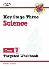 New KS3 Science Year 7 Targeted Workbook (with answers) (CGP KS3 Science),CGP  comprar usado  Enviando para Brazil