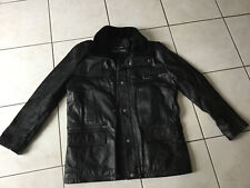 Manteau veste cuir d'occasion  Andeville