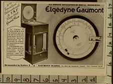 1928 elgedyne gaumont d'occasion  Expédié en Belgium