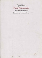 Bibbia ebraica franz usato  Cambiago