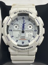 Usado, Casio G-shock 5081 GA-100A resistente à água 20BAR branco roxo com nova bateria! comprar usado  Enviando para Brazil