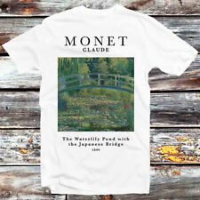 Camiseta Claude Monet Waterlily Pond exposição de arte B1239 comprar usado  Enviando para Brazil