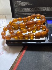 Antique amber oval for sale  HAWICK