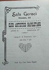 1912 sala geraci usato  Roma