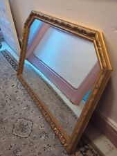 Antique mirror large for sale  BIRMINGHAM