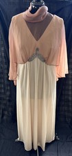 Vintage cream dress for sale  Carson City