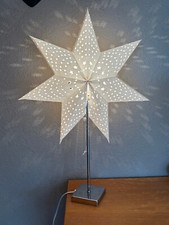 Weißer papierstern lampe gebraucht kaufen  Ibbenbüren