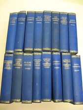 THE WORKS OF CHARLES DICKENS HAZELL X16 FULL SET WATSON BLUE BINDINGS   C1930 comprar usado  Enviando para Brazil