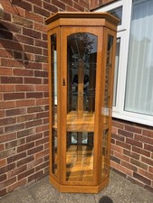 Wooden display corner for sale  DONCASTER