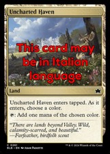 Mtg uncharted haven usato Mtg uncharted haven usato  Bari