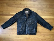 Jaqueta de motociclista vintage de couro pesado por M. Julian comprar usado  Enviando para Brazil