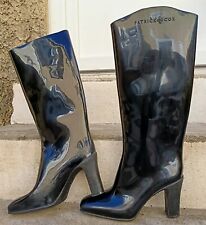 Bottes caoutchouc noir d'occasion  Villeneuve-lès-Avignon