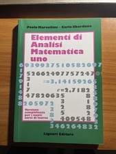 Elementi analisi matematica usato  Italia