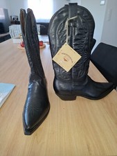 Bottes cuir santiag d'occasion  Saint-Benoît-sur-Loire