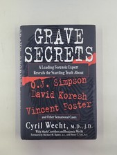 Grave Secrets:  1996 Cyril Wecht Signed 1st Edition Very Nice Condition , usado comprar usado  Enviando para Brazil