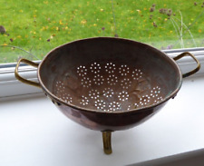 Vintage copper colander for sale  BEVERLEY