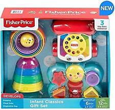 Fisher Price Infant Classics conjunto de presente 3 caixas de brinquedos idades 6 - 12 meses comprar usado  Enviando para Brazil