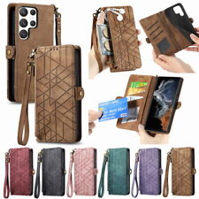 Coque Etui Cuir Antichoc Portefeuille Pour Samsung Galaxy S23 FE S24 Ultra S22 na sprzedaż  Wysyłka do Poland