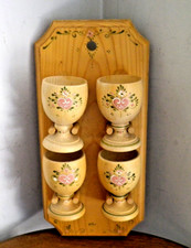 Coquetiers bois décorés d'occasion Coquetiers bois décorés d'occasion  Wimille