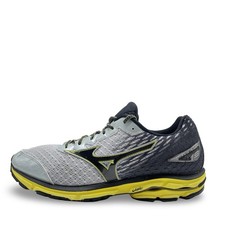Tênis de corrida Mizuno Wave Rider 19 masculino cano baixo pérola/preto tamanho 10.5 comprar usado  Enviando para Brazil