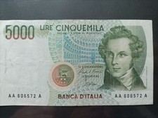 5000 lire vincenzo usato  Campobello di Mazara