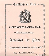 Cleethorpes camera club for sale  BELPER