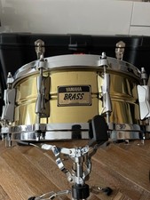 Yamaha brass snare for sale  LONDON