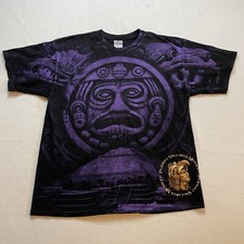 Camiseta Art Tee Aztec Temple By Yazbek masculina manga curta GG PAO Street wear comprar usado  Enviando para Brazil