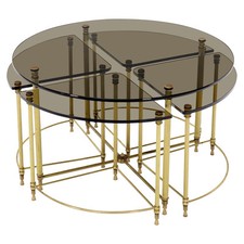 Circular round smoked for sale  USA