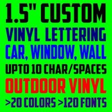 1.5 custom vinyl for sale  Century