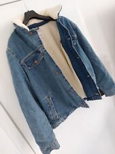 Jeansjacke teddy kragen gebraucht kaufen  Kerpen