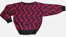 Vintage 80er strick gebraucht kaufen  Berlin
