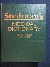 Medical dictionary stedman for sale  USA