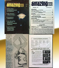 Amazing Stories January 1971 V44#5 Vintage SCI-FI Pulp GREG BENFORD JT McIntosh! comprar usado  Enviando para Brazil