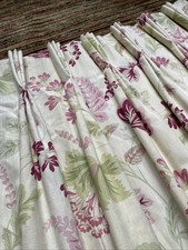 Pair interlined curtains for sale  LEDBURY
