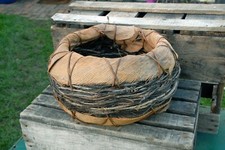 Panier rustique rond d'occasion  Breteuil